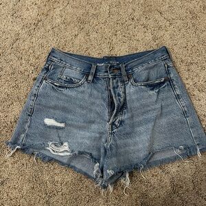 Old Navy Distressed Blue Jean Shorts